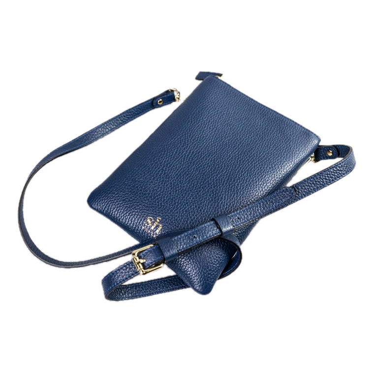 CITY crossbody blu dettaglio
